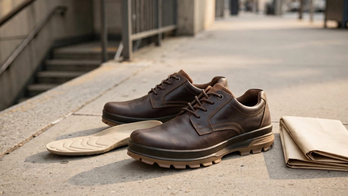 Ecco Leather Shoes That Keep Everyday Walks Comfortable - Tip Top Shoes of New York