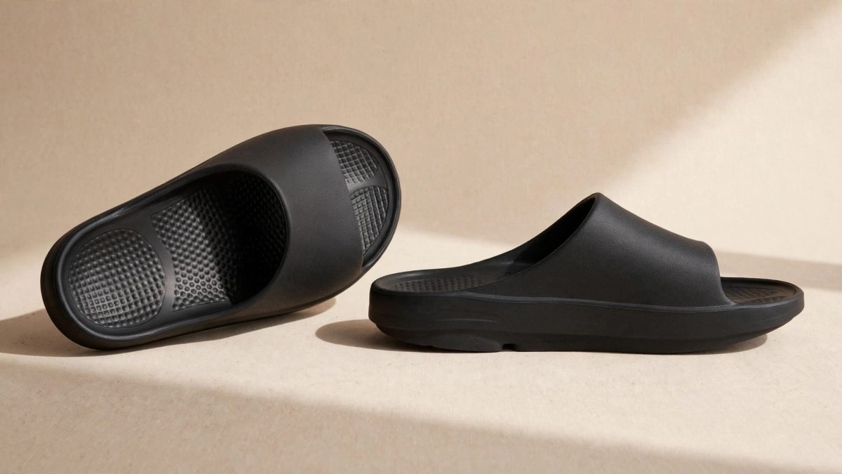 OOFOS OOahh Slides: What the OOfoam Footbed Feels Like - Tip Top Shoes of New York