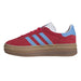 Adidas Women's Gazelle Bold Red/Blue/Gum - 10048844 - Tip Top Shoes of New York