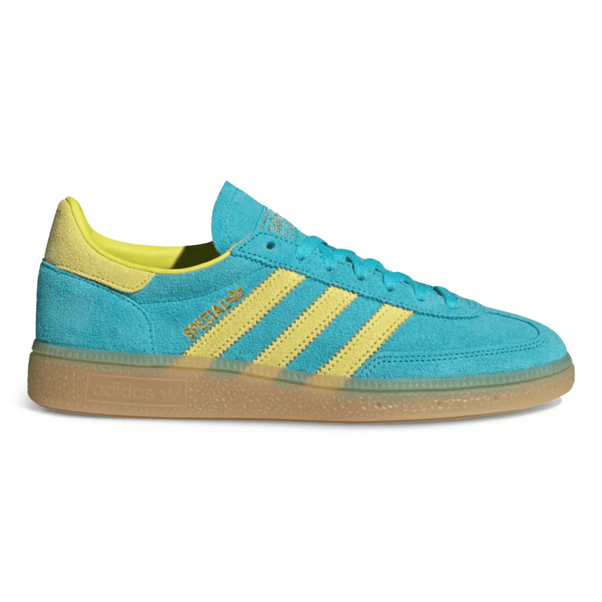 Adidas Women's Handball Spezial Blue Glow/Yellow Tip Top Shoes of New York Adidas Women's Handball Spezial Blue Glow/Yellow Tip Top Shoes of New York