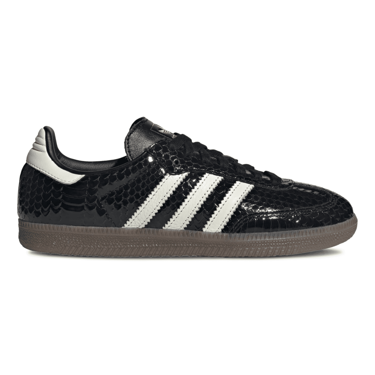 Adidas Women's Samba OG Crocodile Core Black/Off White/Gum Adidas Women's Samba OG Crocodile Core Black/Off White/Gum