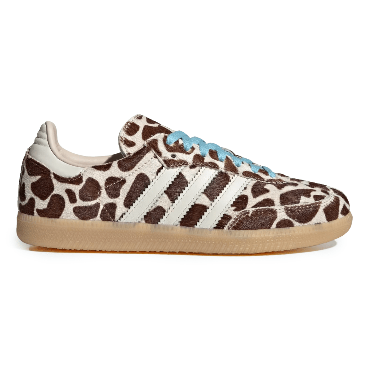 Adidas Women's Samba OG Giraffe/Crystal Linen/Ivory/Gum Tip Top Shoes of New York Adidas Women's Samba OG Giraffe/Crystal Linen/Ivory/Gum Tip Top Shoes of New York