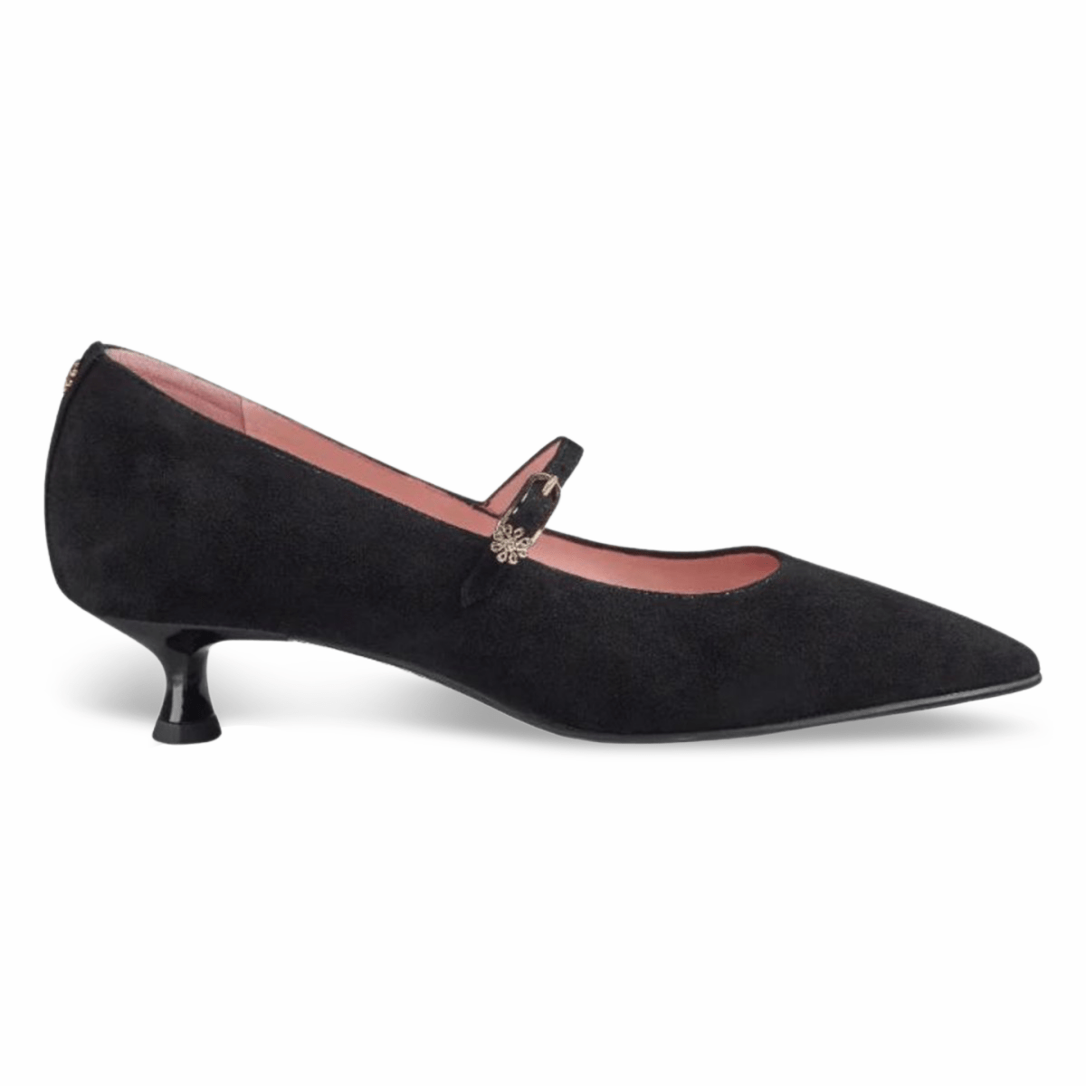 Ayelet by Naot Women's Rosalie Black Classic Suede 38 / Black