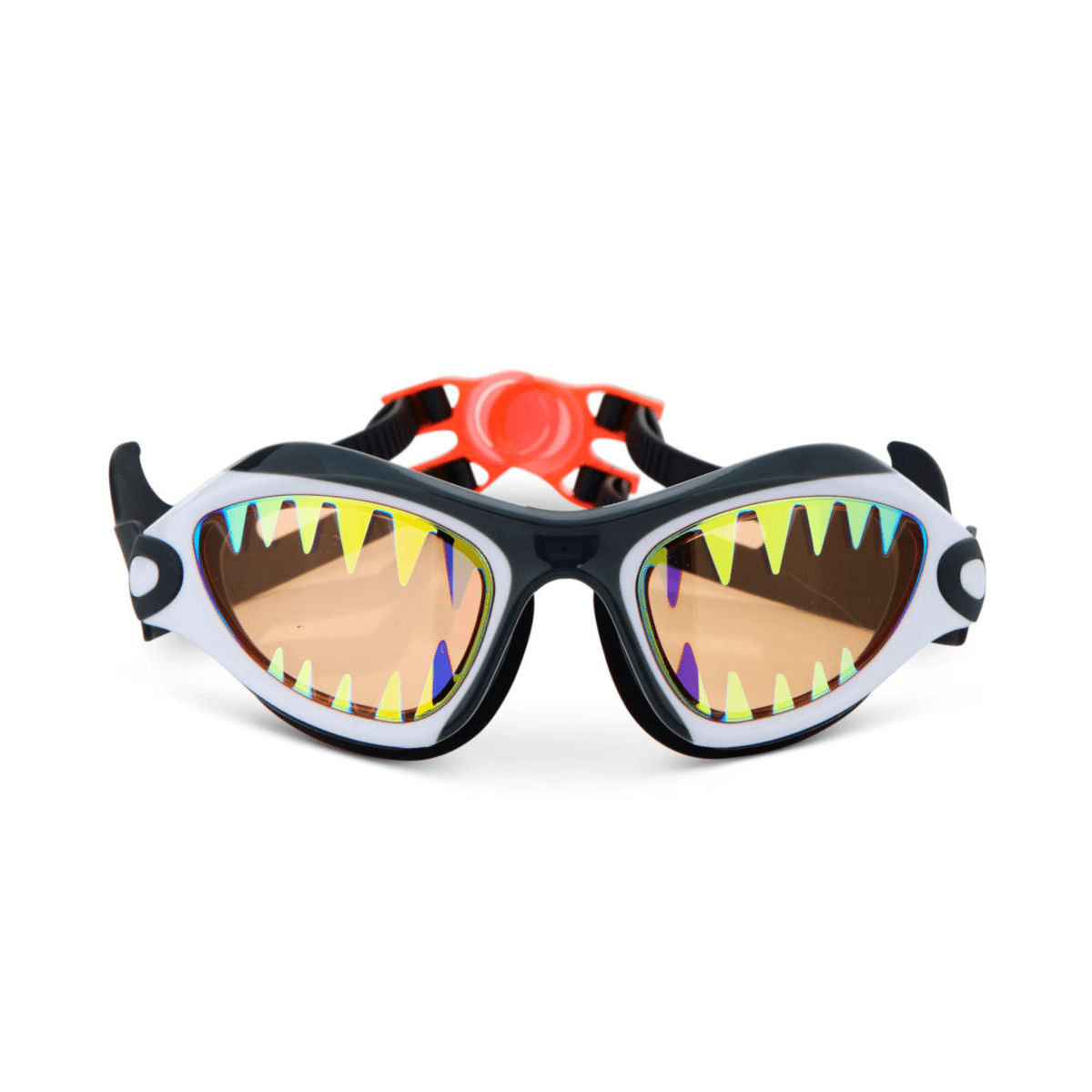 Bling 2o Boys Megamouth Black/Blue/Teal Swim Goggles
