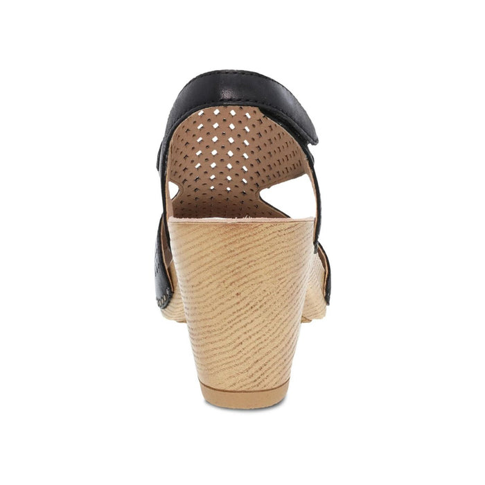 Dansko Women's Teagan Black Burnished Nappa Leather - 9014174 - Tip Top Shoes of New York