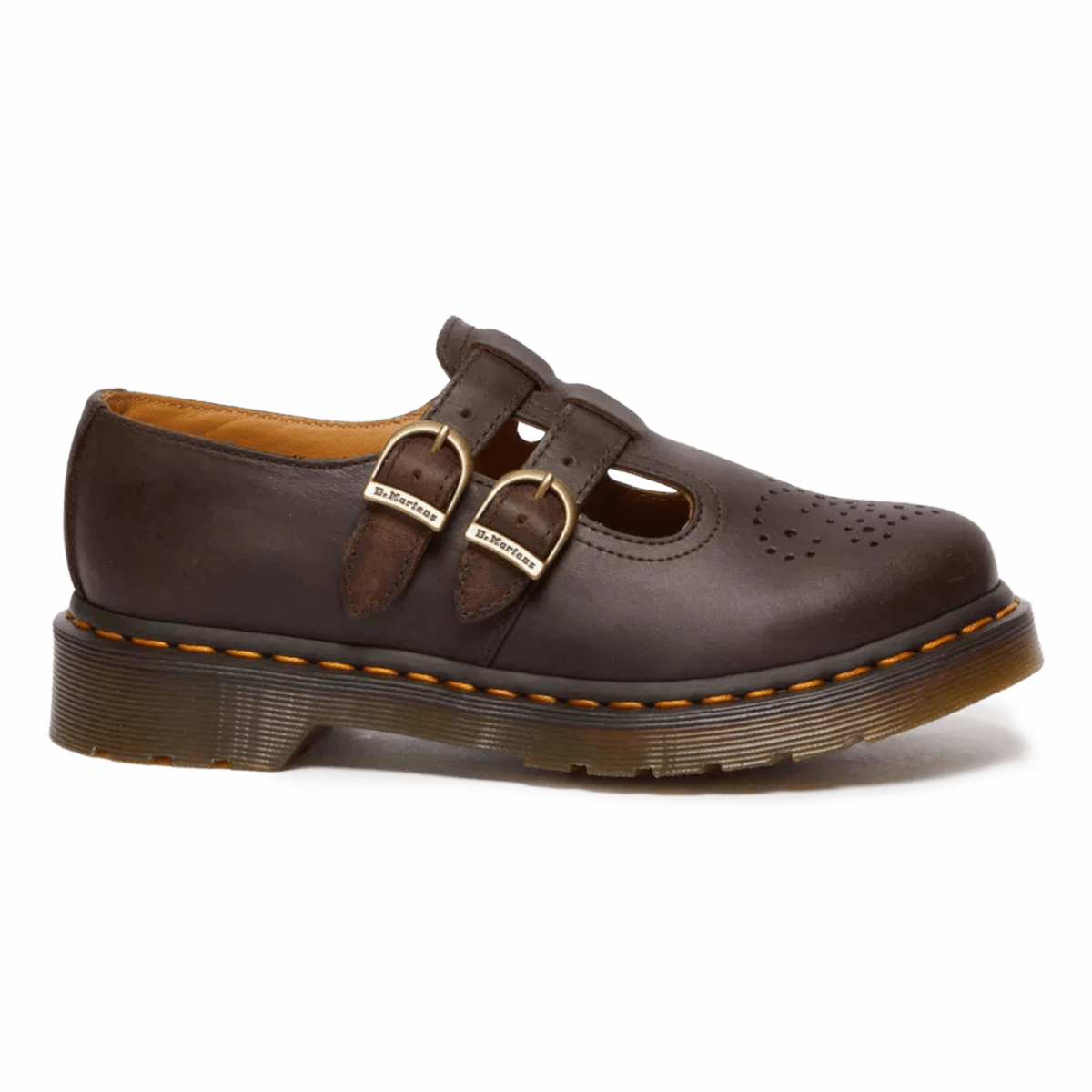 Dr. Martens Women's 8065 Crazy Horse Brown Leather – Tip Top Shoes