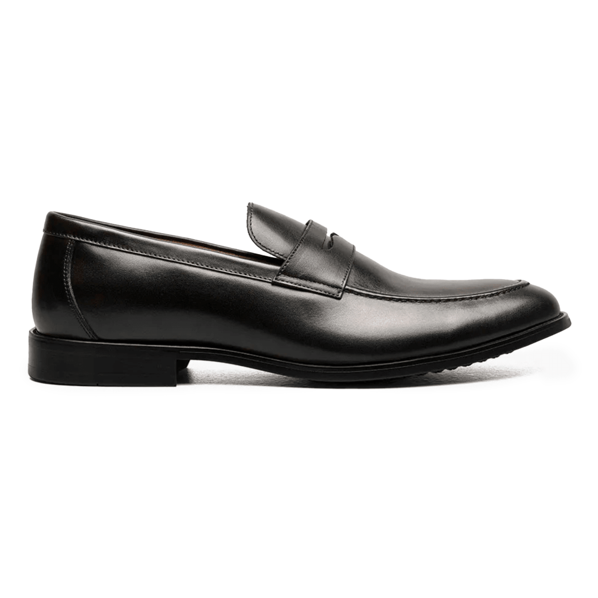 Florsheim Shoes Rucci Moc Toe Penny Loafer Black Smooth Size 12