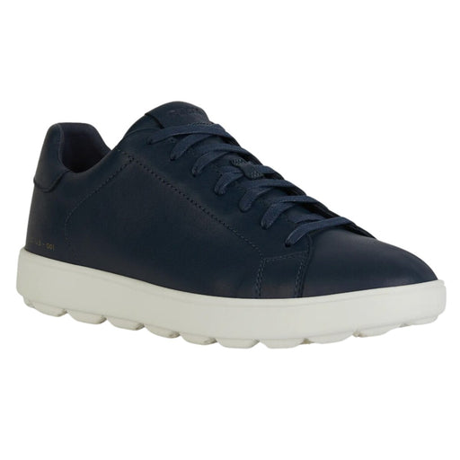 Geox Men's Spherica Ecub-1 Navy/White Leather - 9014995 - Tip Top Shoes of New York