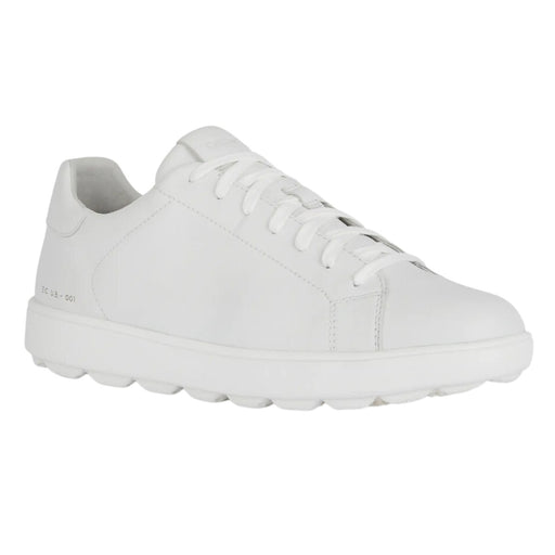 Geox Men's Spherica Ecub-1 White Leather - 9014987 - Tip Top Shoes of New York