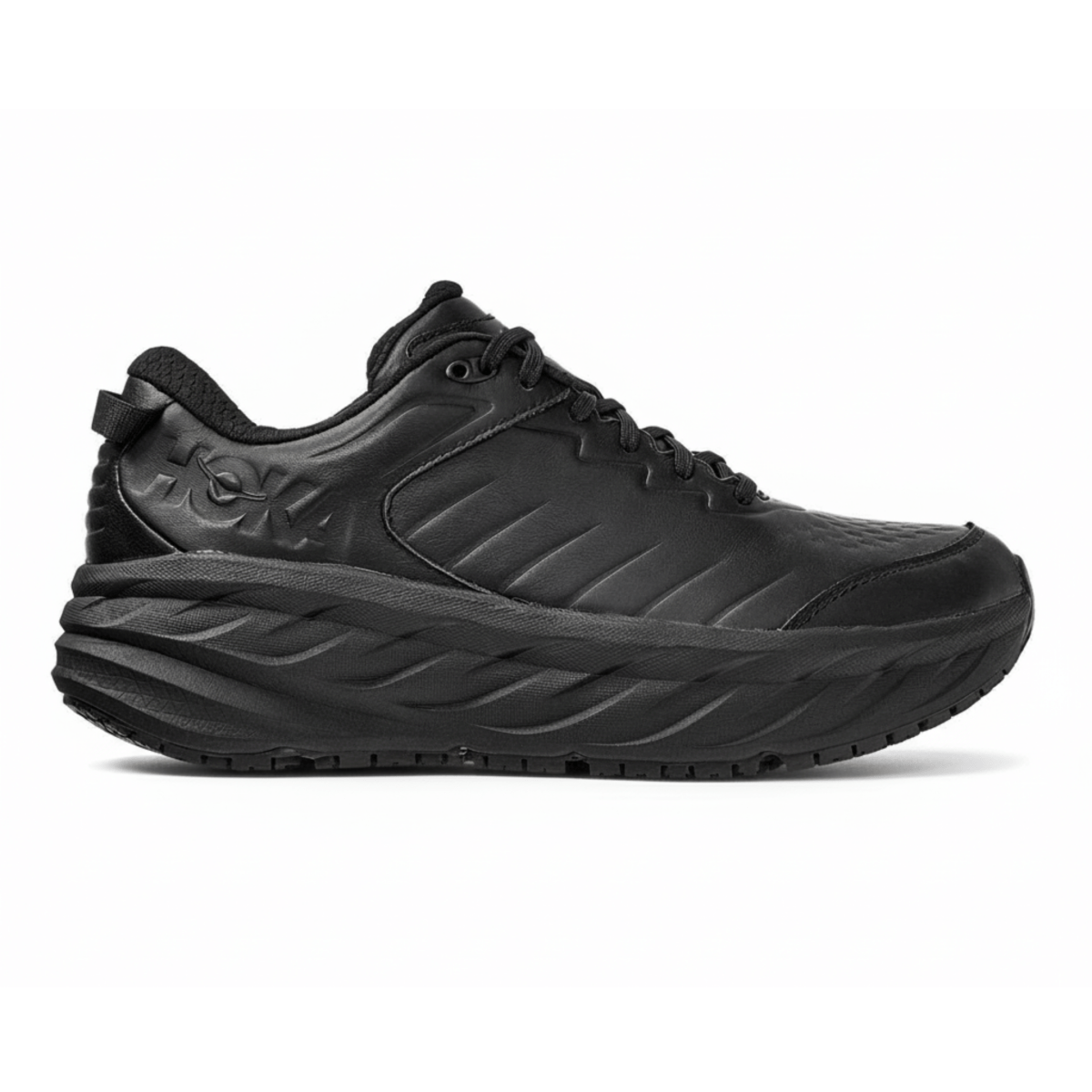 HOKA ONE ONE W BONDi 6 ブラック 6.5 Hoka One One Women's Bondi SR Black Leather – Tip Top Shoes of New