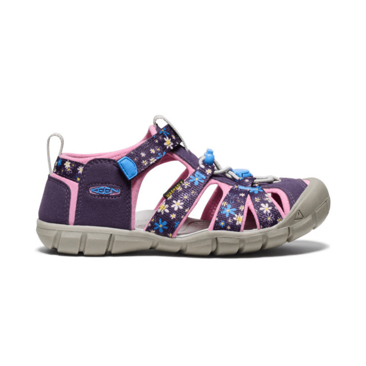 Keen Kids (Grade School) Seacamp II CNX Daisies/Marina – Tip Top