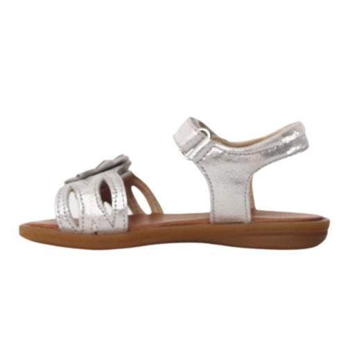 Naturino Girl's (Sizes 30-32) Silver Monet Sandal - 5019799 - Tip Top Shoes of New York