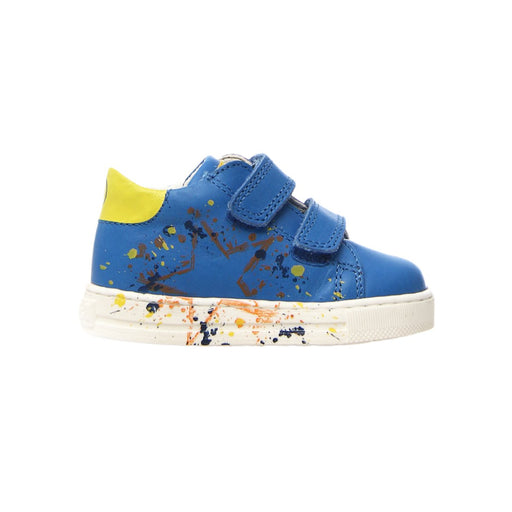 Naturino Toddler's (Sizes 22-26) Falcotto Lacus Blue/Yellow Star Velcro - 1083112 - Tip Top Shoes of New York