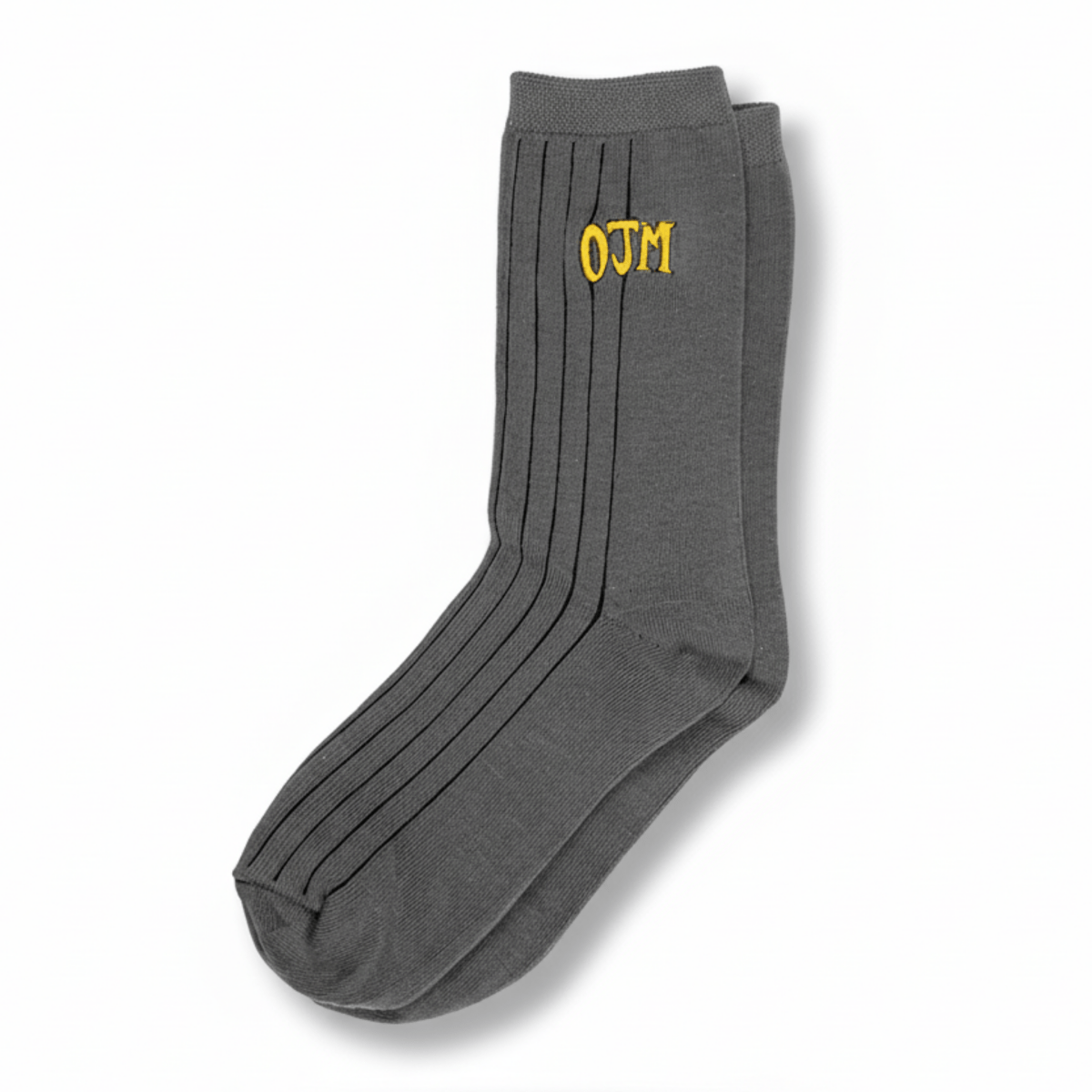 Old Jewish Men Men's Big Head Dress Socks Dark Grey Old Jewish Men Men's Big Head Dress Socks Dark Grey