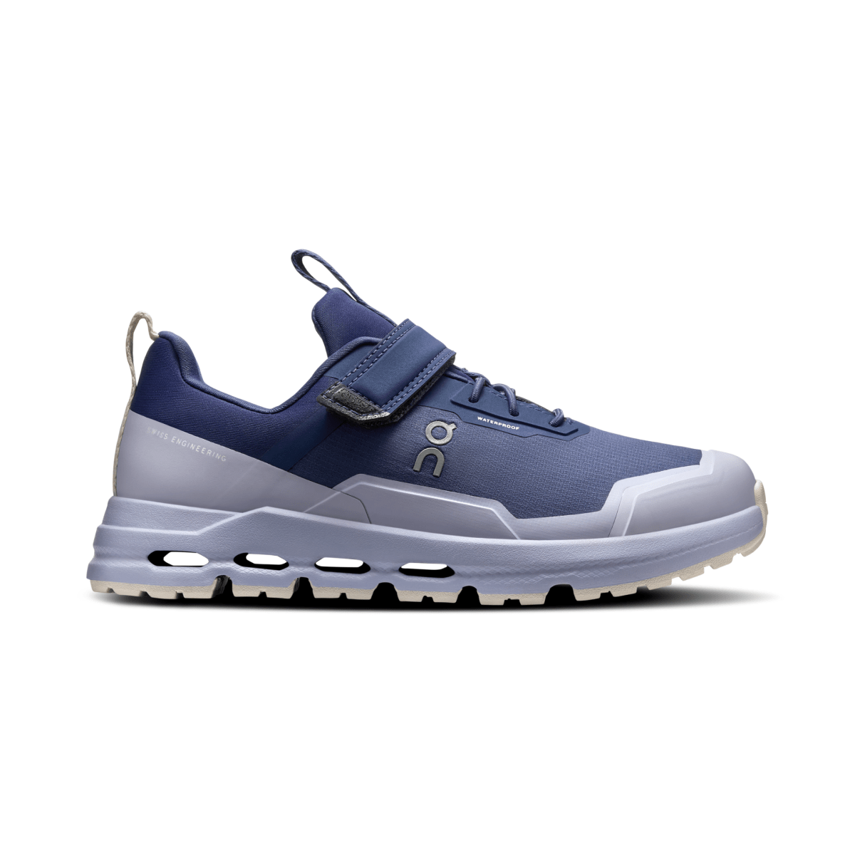 On Running Kids (Preschool) Cloudhero Waterproof Nimbus/Acai – Tip