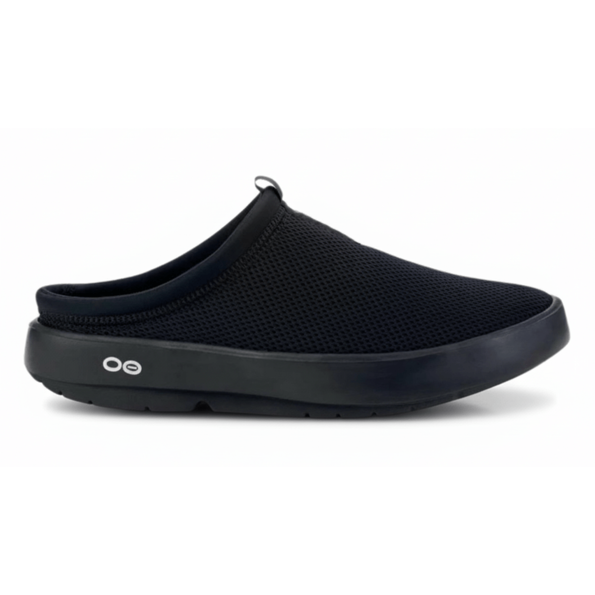 OOFOS men’s black OOcoozie Sport mesh upper mule shoes OOFOS Men main image 2
