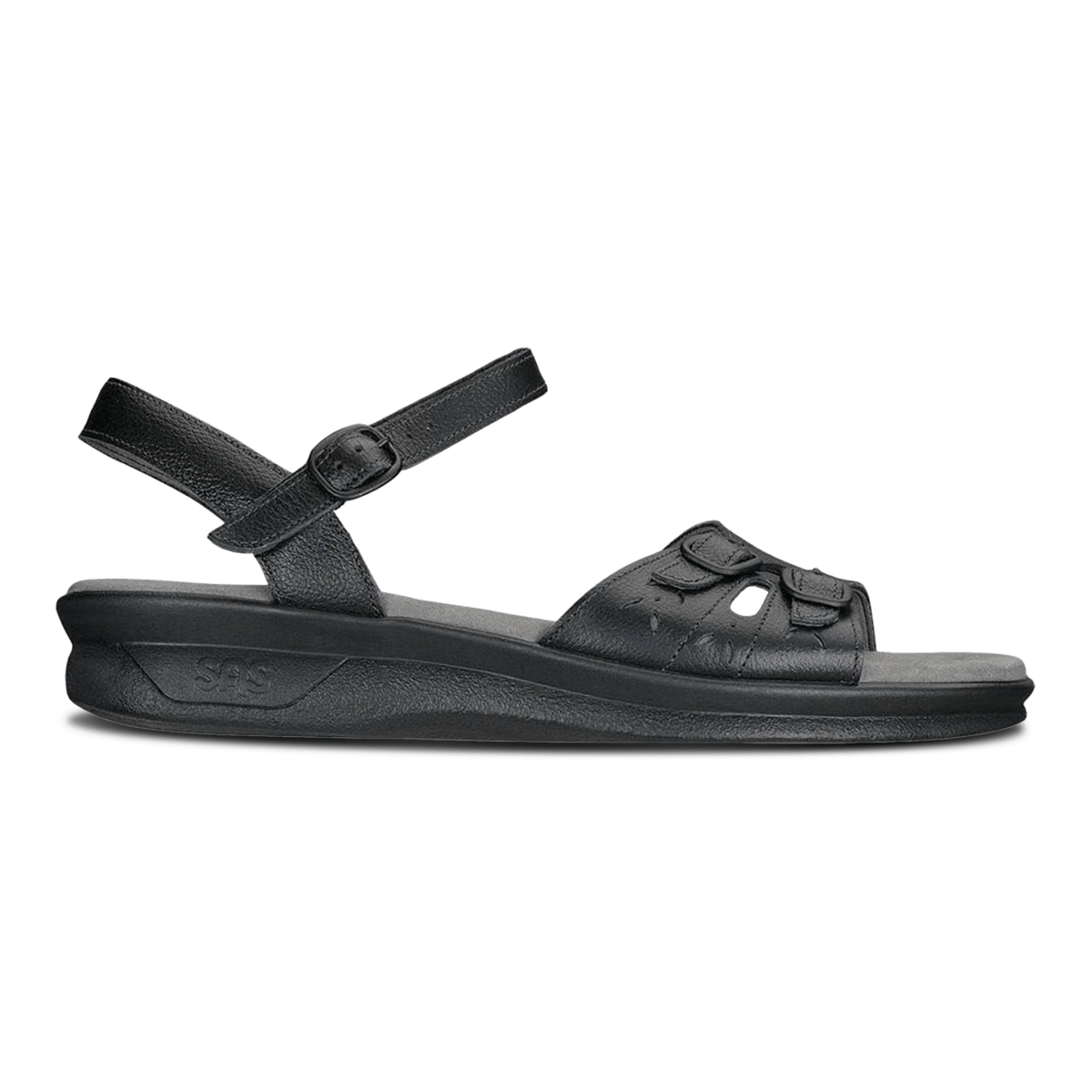 SAS Women's Duo Black Leather - Tip Top Shoes of New York