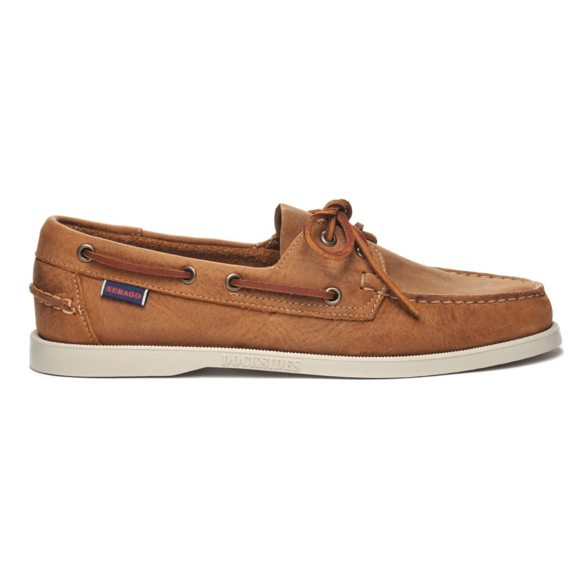 Sebago Men's Docksides Portland Crazy Horse Tan – Tip Top Shoes of