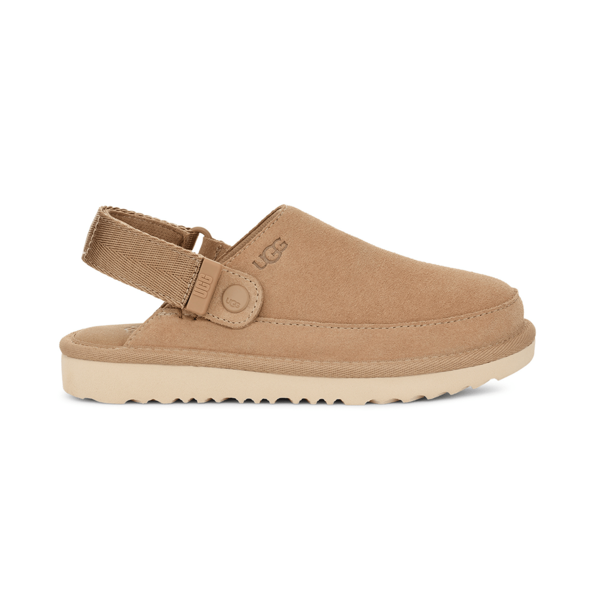 UGG Kids Goldenstar Clog Sand Suede – Tip Top Shoes of New York