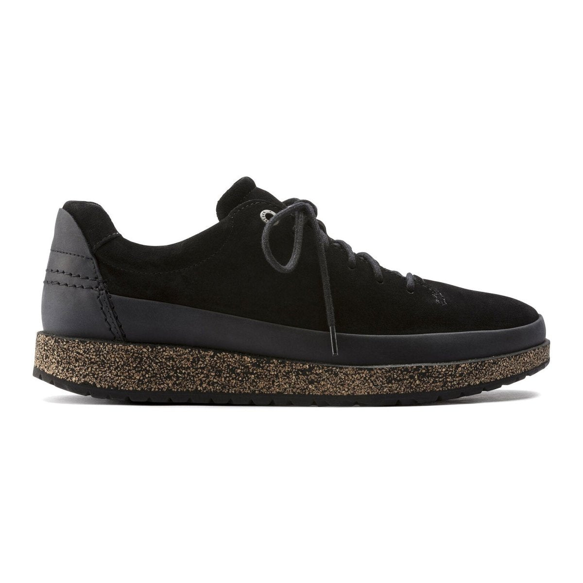 Birkenstock Men\'s Black Suede Slip-Ons Birkenstock Uji Slide Sandal (Men) - Black Suede/Black  main image 2