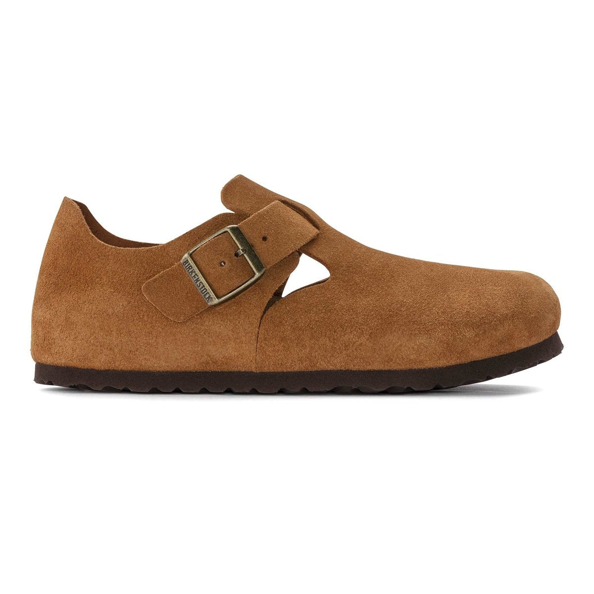 Birkenstock Women's London Mink Suede 42 / Tan / Medium