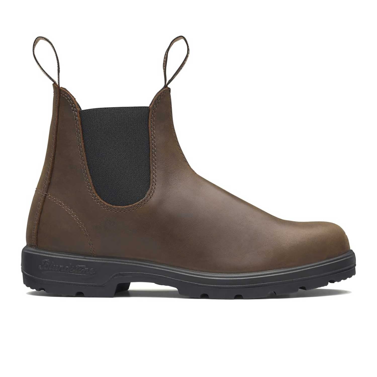 NEW Blundstone Men’s Classics Boots #1609 in Antique Brown Mens Blundstone 1609 Antique Brown Leather Chelsea Classic  main image 2