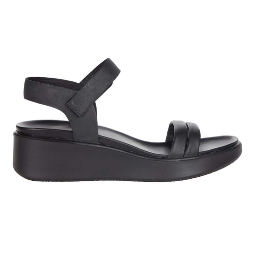 Ecco Women's FlowT LX2 Band Sandal Wedge Black - 3010436 - Tip Top Shoes of New York