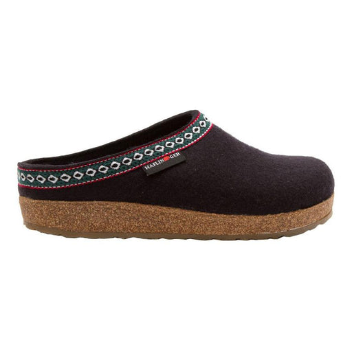 Haflinger Women's GZ 15 Black Wool - 400870502015 - Tip Top Shoes of New York