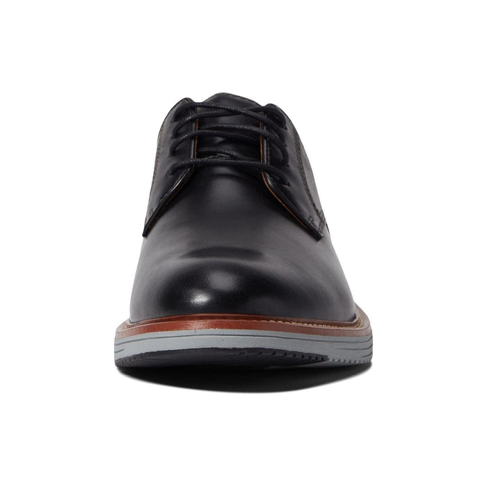 Johnston & Murphy Men's Upton Plain Toe Black Full Grain - 9015211 - Tip Top Shoes of New York