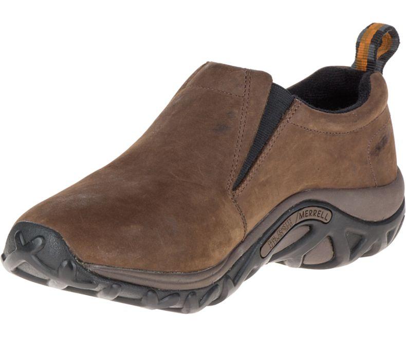 Merrell Men's Jungle Moc Brown Nubuck - 401673003013 - Tip Top Shoes of New York