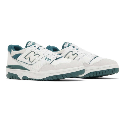 New Balance Men's BB550STA White/Teal - 5019154 - Tip Top Shoes of New York