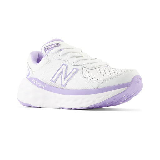 New Balance Women's WW840FW1 White/Purple - 10024360 - Tip Top Shoes of New York