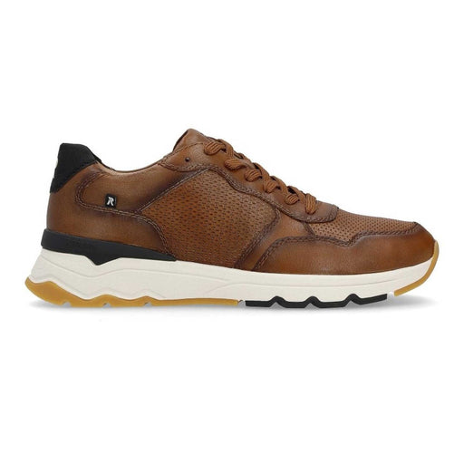 Rieker Men's U0900-14 Tan/Black Leather - 9014031 - Tip Top Shoes of New York