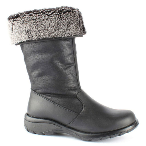 Toe Warmers Women's Shelter Black Leather - 404519205015 - Tip Top Shoes of New York