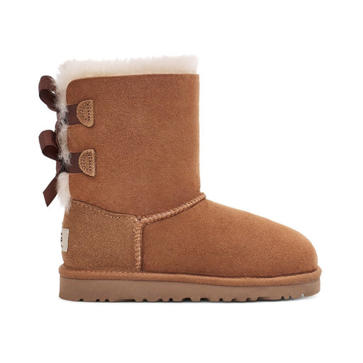 UGG Girl's Bailey Bow II Chestnut (Sizes 13-4) - 652731 - Tip Top Shoes of New York