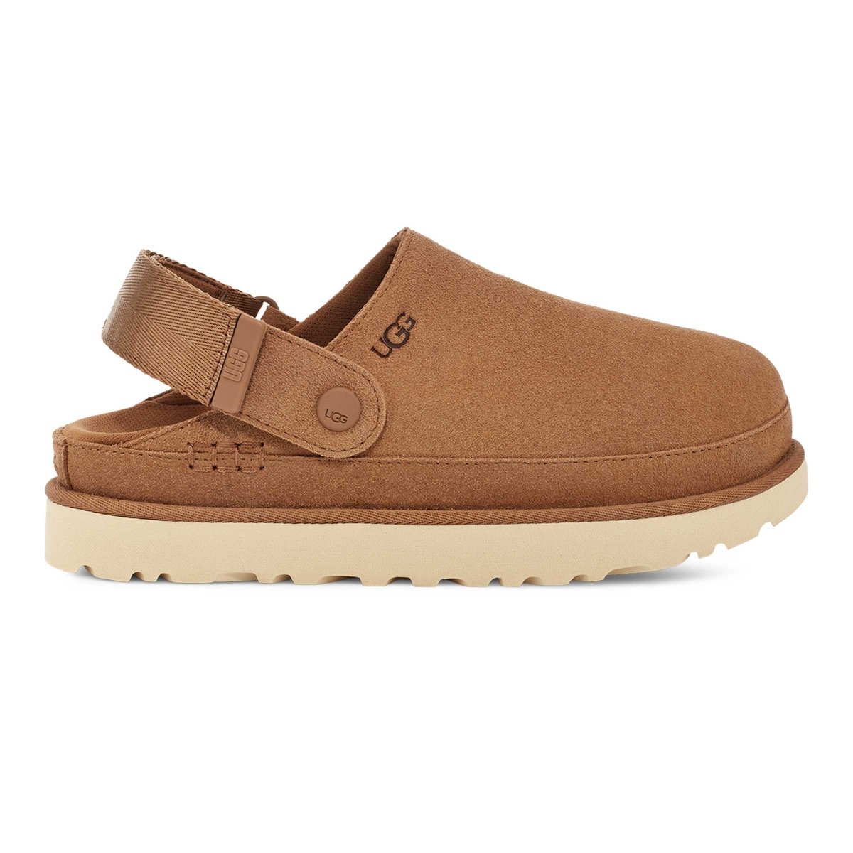UGG Women's Goldenstar Clog Chestnut Suede – Tip Top Shoes of New York