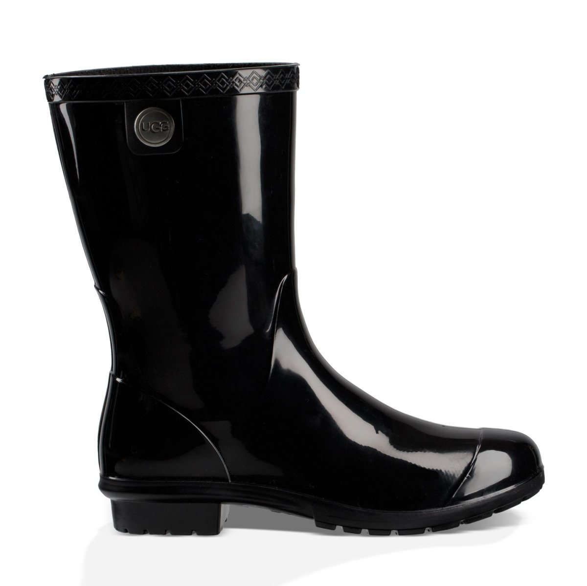 Black UGG Rain Boots for Women for sale | eBay Uggs rain boots size 6 Black width B-medium main image 1