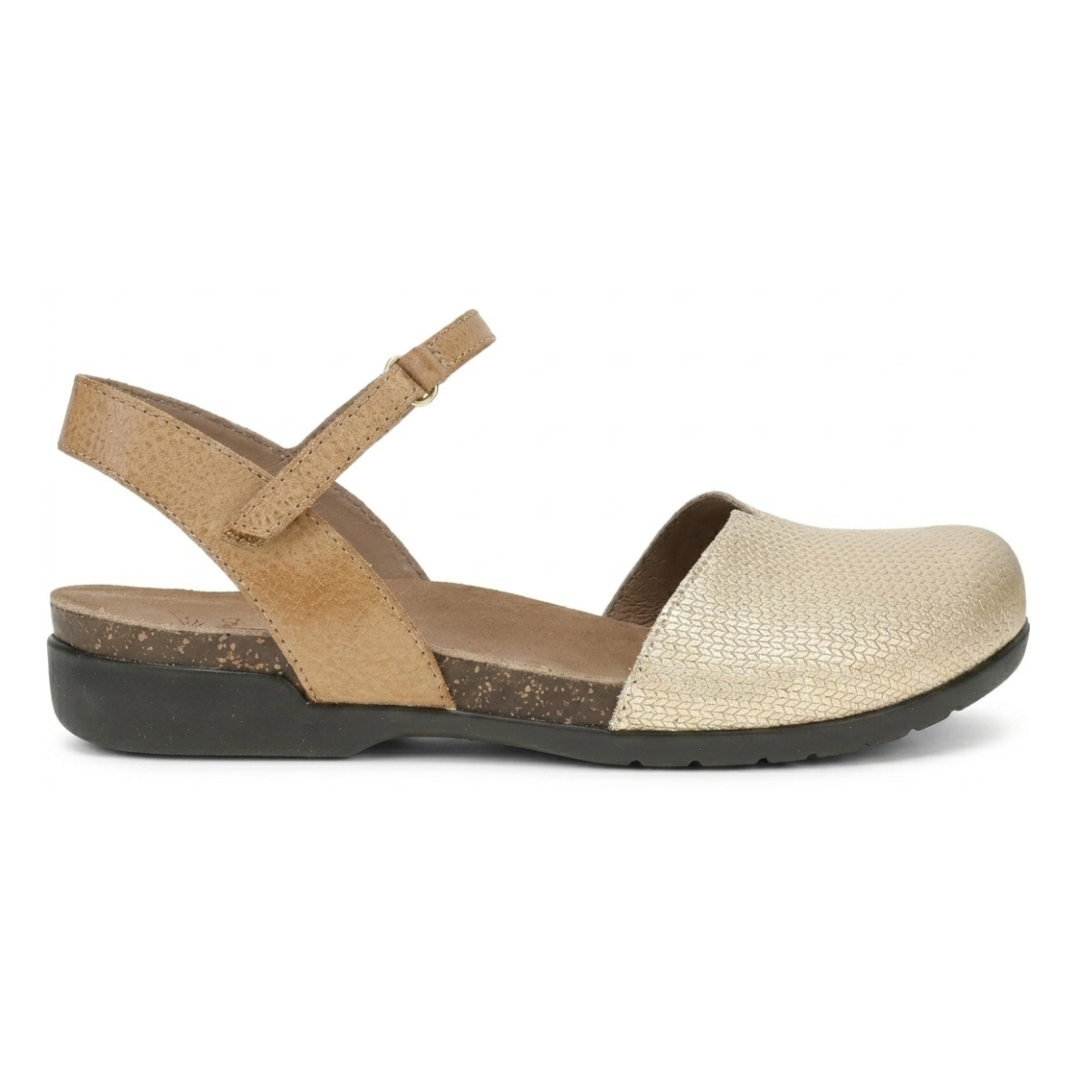 Dansko Women's Rowan Taupe/Metallic