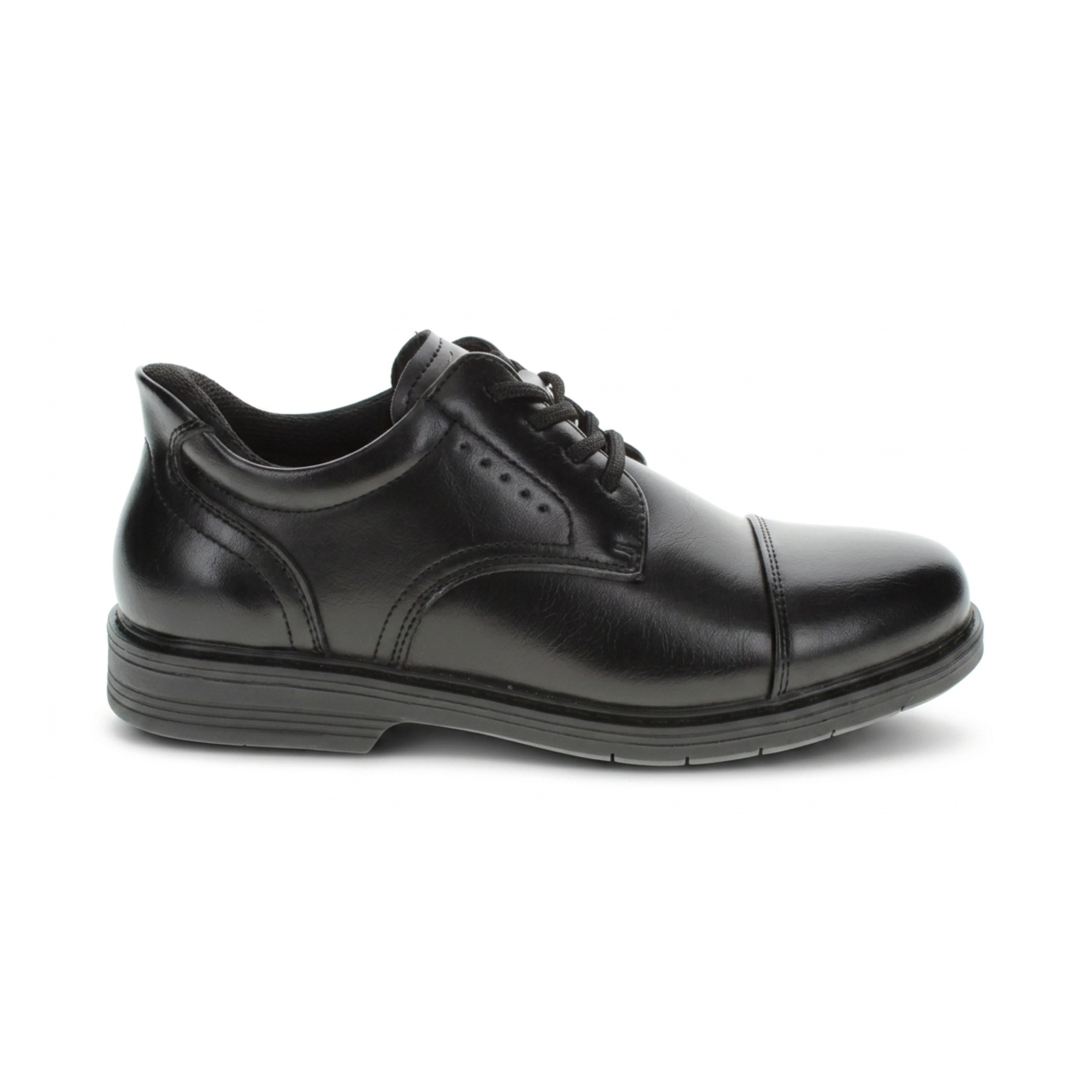 Florsheim Boys Highrise Cap HF Jr. Black Slip-Ins