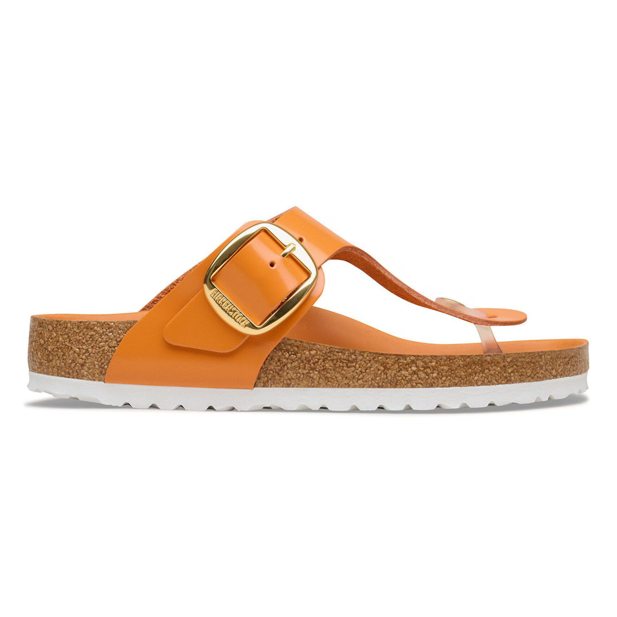 Birkenstock Women's Gizeh Big Buckle High-Shine Kurkuma