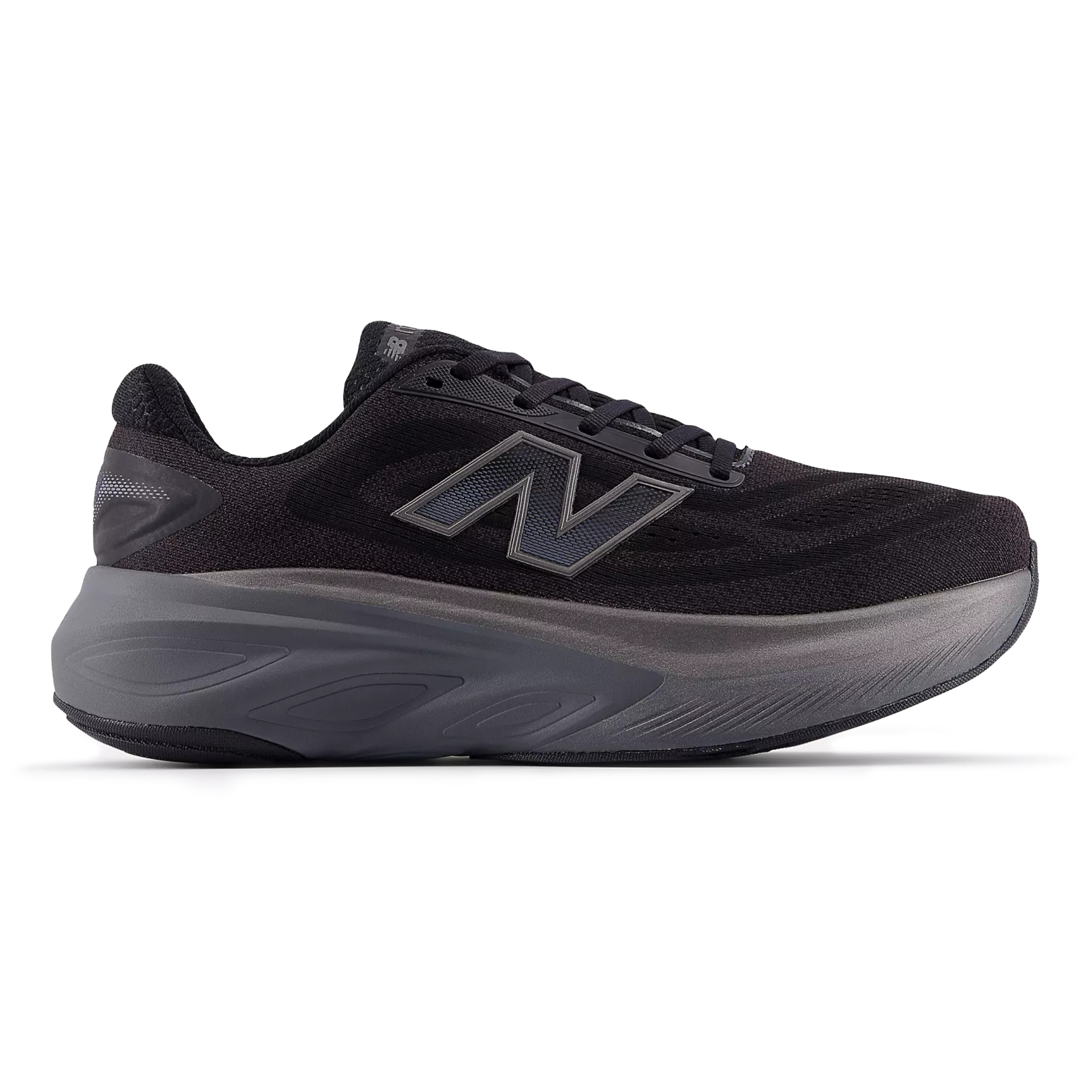 New Balance Men's MMORLA6 Fresh Foam X More v6 Black/Castlerock/Black Metallic