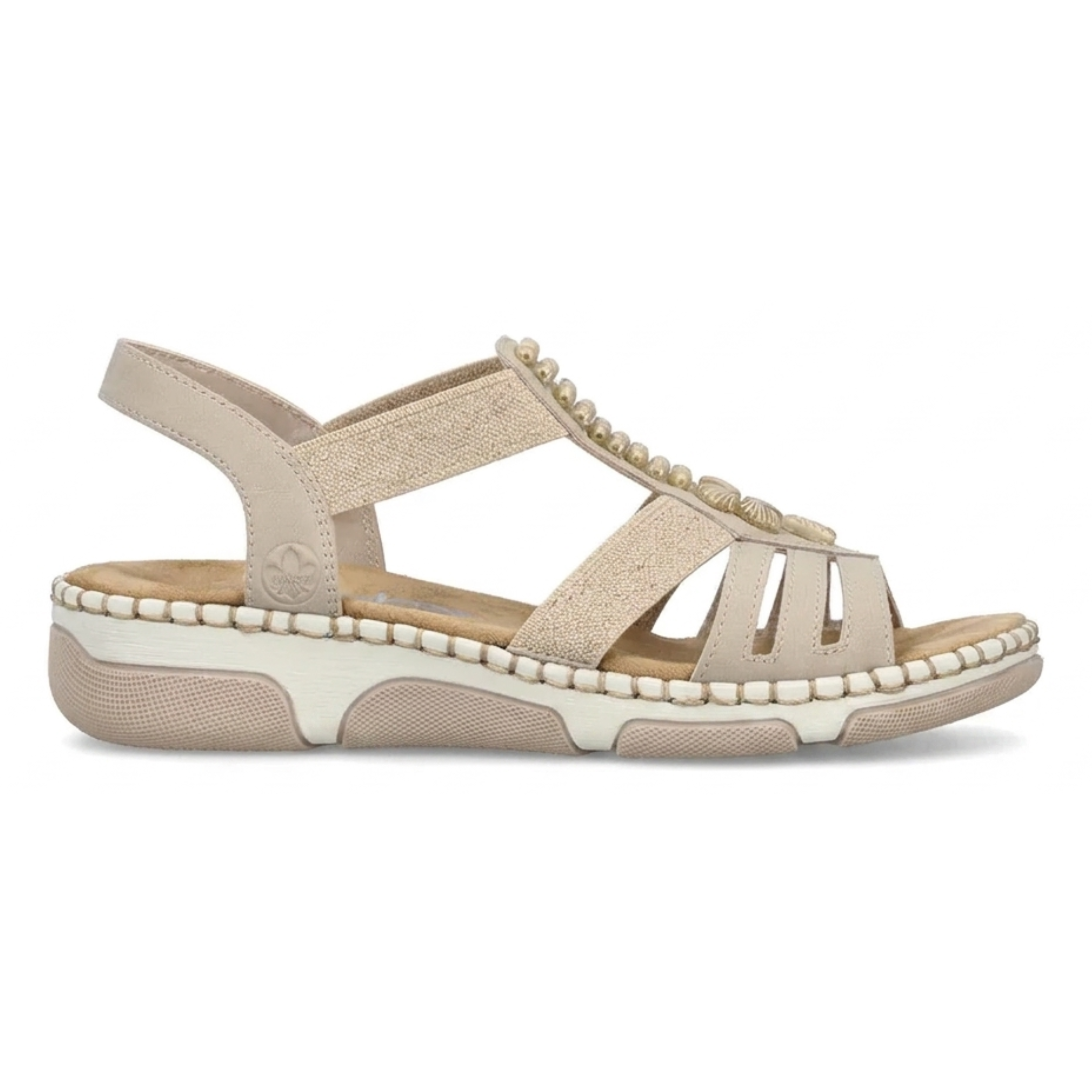 Rieker Women's 66201-62 Ginger/Beige