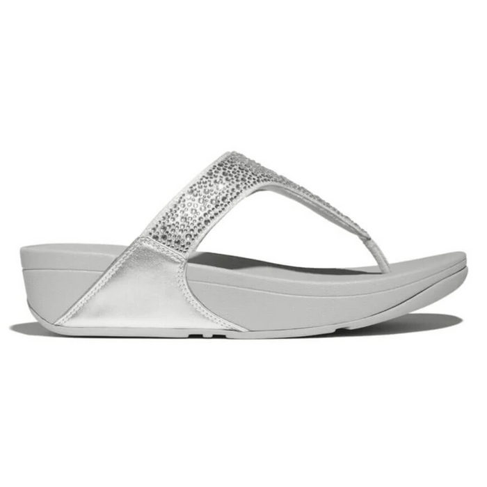 FitFlop Women's Lulu Crystal Mix Silver