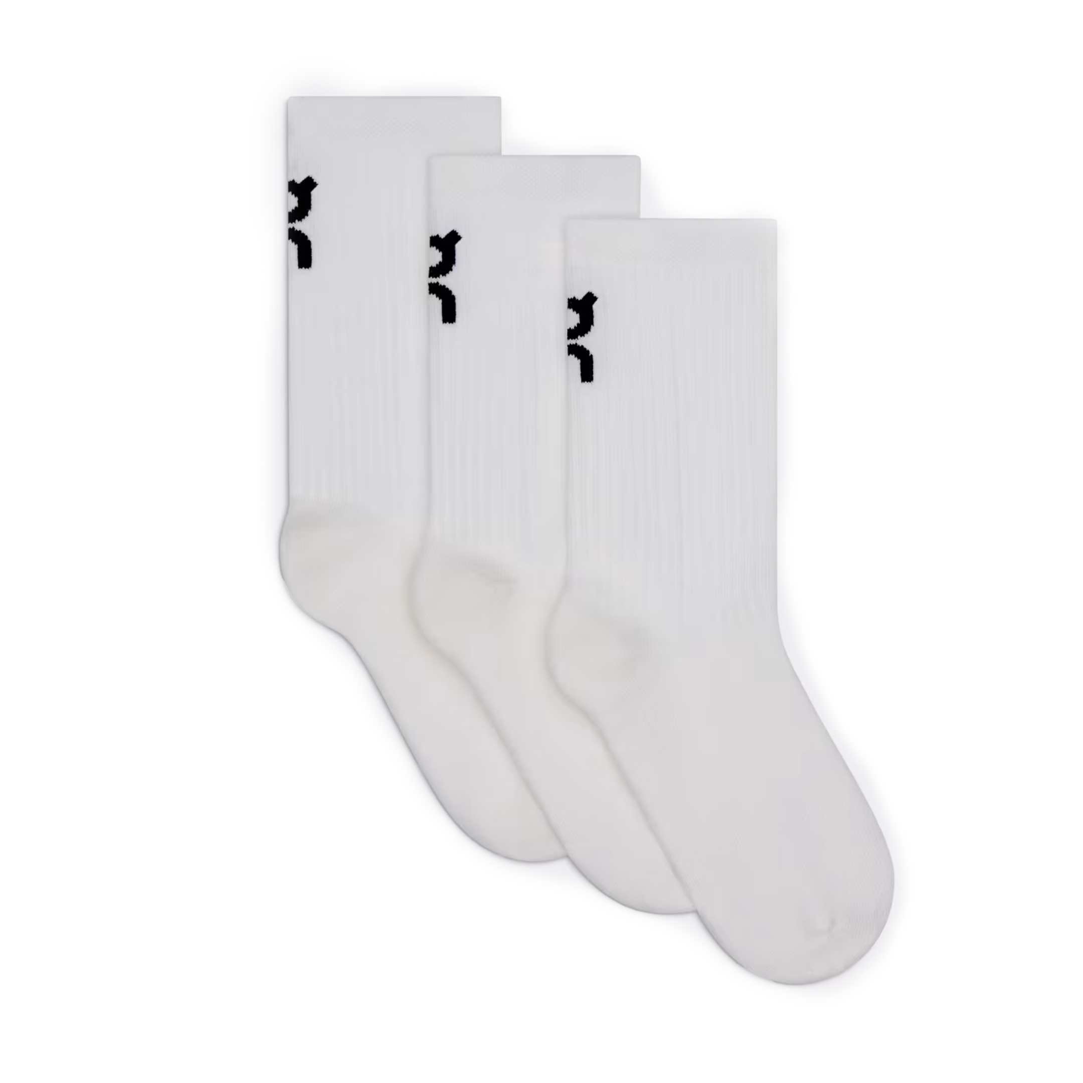 On Running Kids Bloom High 3-Pack Socks White
