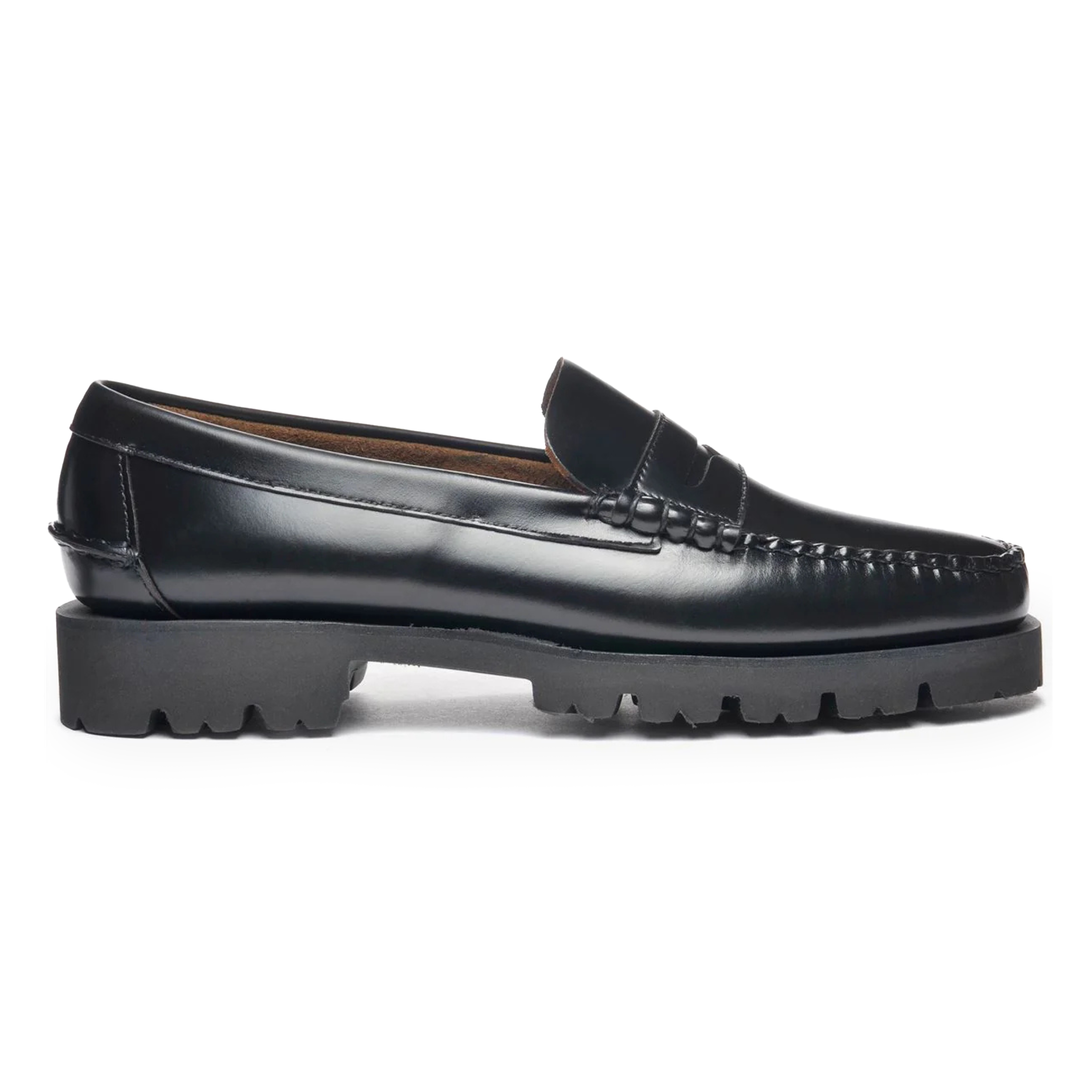 Sebago Men's Dan Lug Black Leather