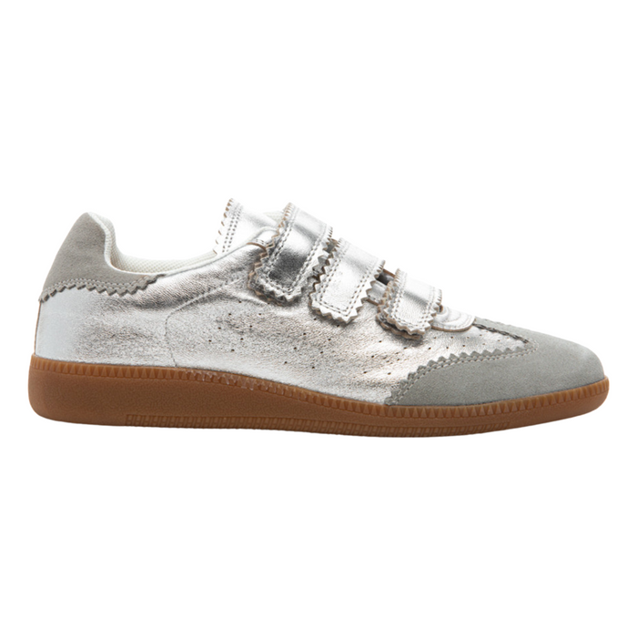 Silent D Women's Seena Silver Leather/Suede