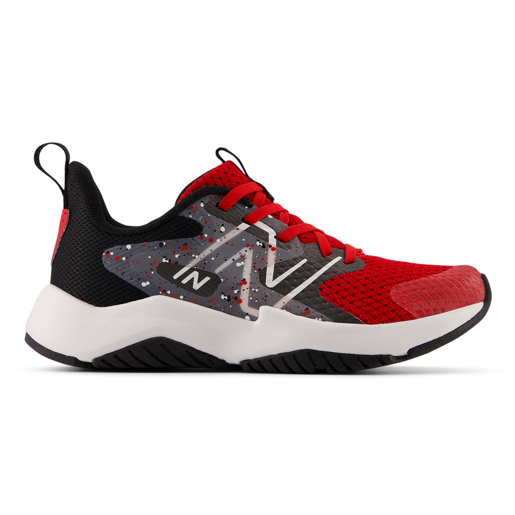 New Balance Kids (Preschool) Rave Run v2 PKRAVB2 Team Red/Black/Black Cement