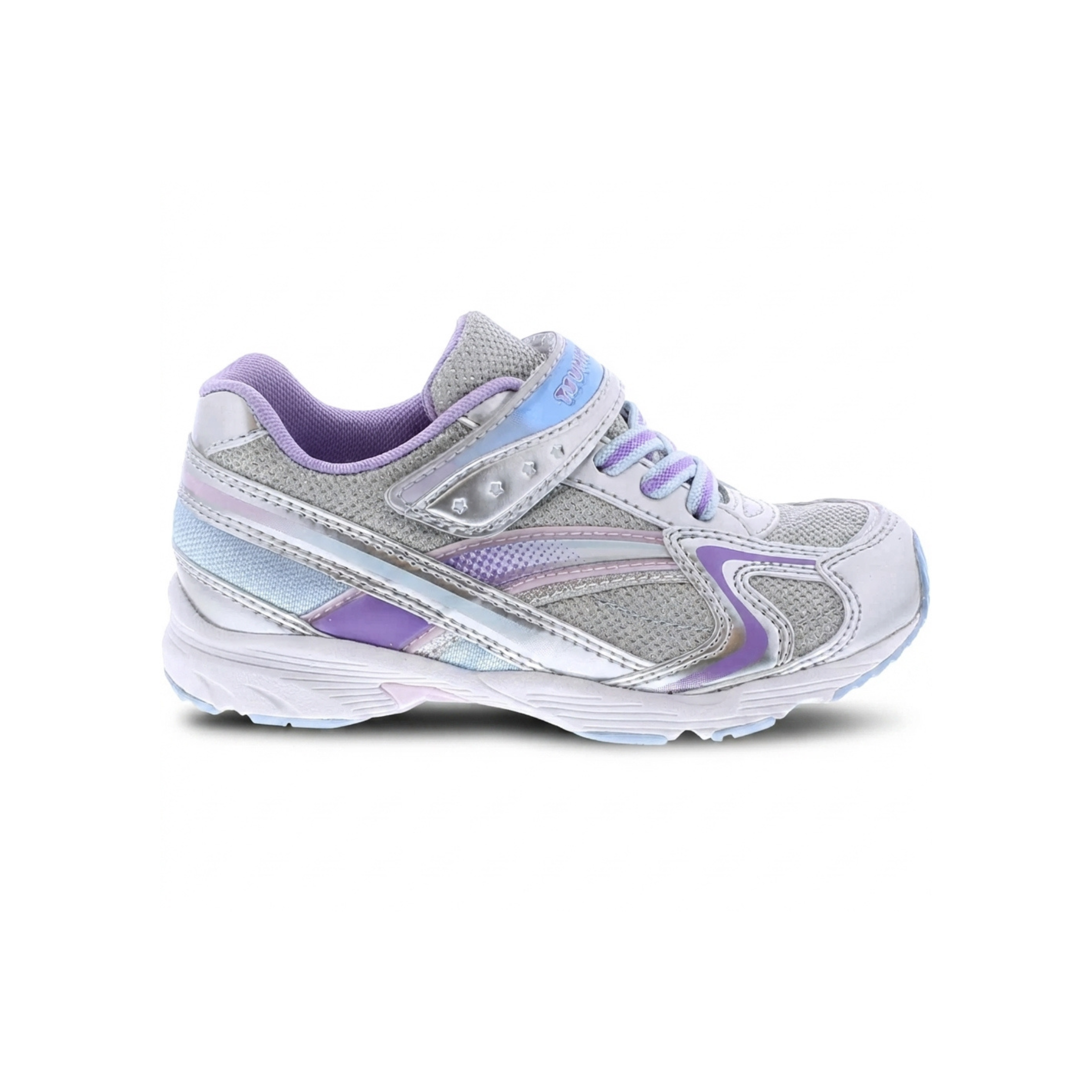 Tsukihoshi Toddlers (Sizes 8.5-10) Glitz Silver/Lavender