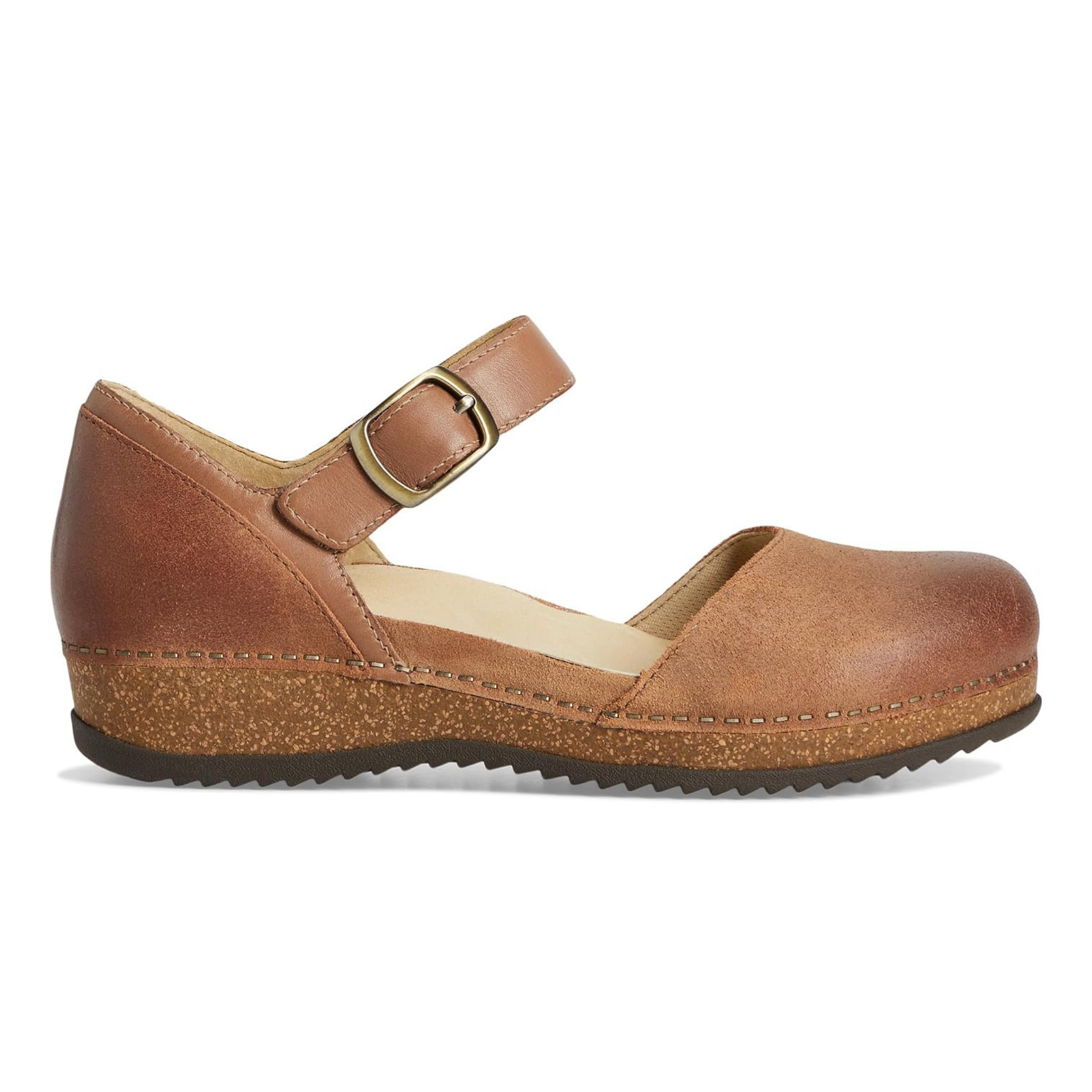 Dansko Women's Mae Tan Burnished Suede
