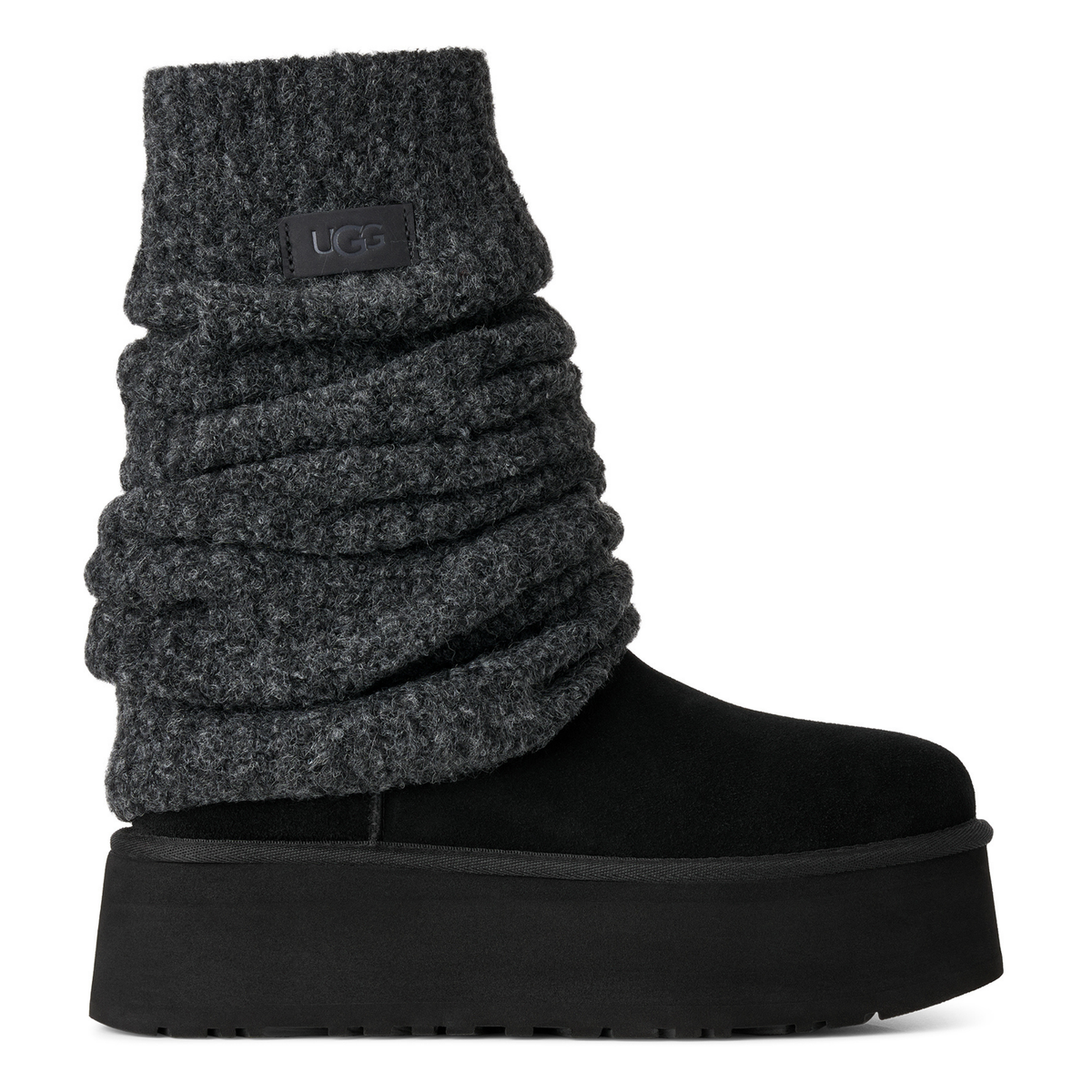 UGG Women's Classic Mini Dipper Legwarmer Black